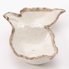 Mino Ware White Karatsu Futatsuba Condiment K43280