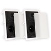 Theater Solutions TS80W in Wall 8" Speakers Surround Sound Home