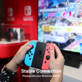 KamKorda Ethernet to USB | USB Ethernet Network Adapter | USB to Lan Ethernet Adapter | RJ45 to USB 3.0 | for Laptop PC Switch