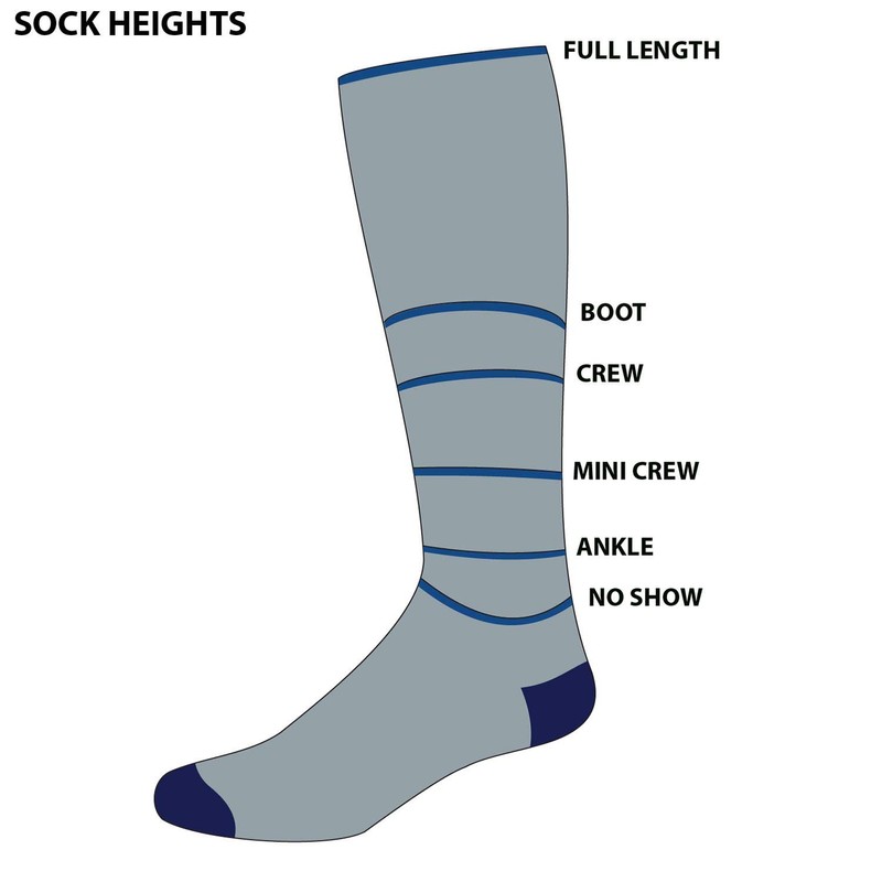 USA Made - No Show Socks - Micro Weight Liner