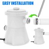 Tujoe P6H1158 Replacement Drain Valve Cap Plastic Swimming Pool Drain