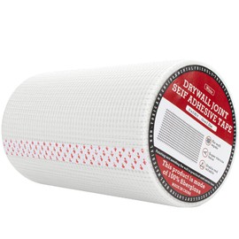 NEZUIBAN Drywall Joint Tape, Fiberglass Mesh Tape for Drywall Repair,6 Iinch by 82 Feet Single Roll Self-Adhesive Drywall Mesh Patch for Wall,Sheetrock,Ceiling Crack Repair.…