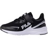 Fila Crusher V Kids - Scarpe da Corsa, Black-White,