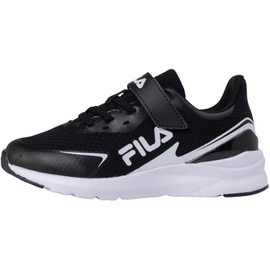 Fila Crusher V Kids - Scarpe da Corsa, Black-White,