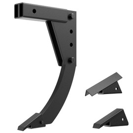 Piclafe Hitch Mounted Trench Digger, 3 Point Ripper with 16" Trenching Shank Plow, Heavy Duty Subsoiler, Ripper Shank Compatible with ATV/UTV Tractor, Middle Buster with 2 Types Replaceable Teeth