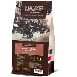 Berliner Kaffeerrösterei Tanzania Pearl Bean Ngila Estate (250 g/Whole Bean), Roasting Grade Coffee: Medium Light, 100% Arabica Beans, Aroma Profile: Fruity / Nutty