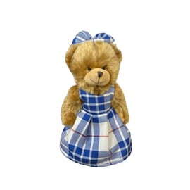 Kilts Wi Hae Ronnie Hek Blue Scottish Highland Country Dancing Bella Teddy Bear