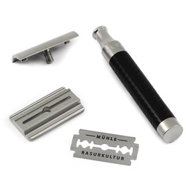 MÜHLE Rocca Stainless Steel Black Safety Razor