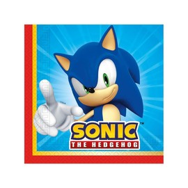 20 napkins Sonic Party