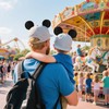 Magnetic Mouse Ears for Hats, Removable Magnet Minni Ear for