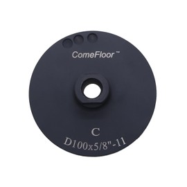 4" Flat Resin Filled Grinding Wheel, Diamond Cup Wheel with 5/8’’-11 Thread for Granite Marble Engineered Stone, Coarse Grit