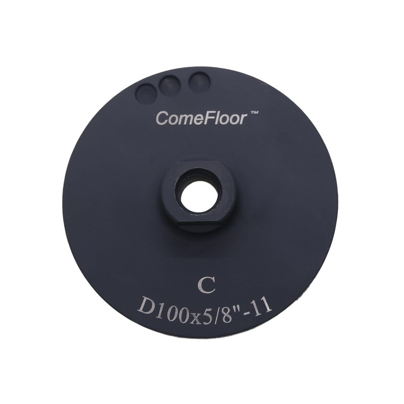 4" Flat Resin Filled Grinding Wheel, Diamond Cup Wheel with