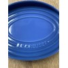 Le Creuset "Cobalt" 6.5" Oval Spoon Rest LE CREUSET Blue