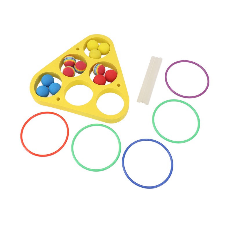 Ring Throw Pool Game Toy EVA Floating Foam with Balls