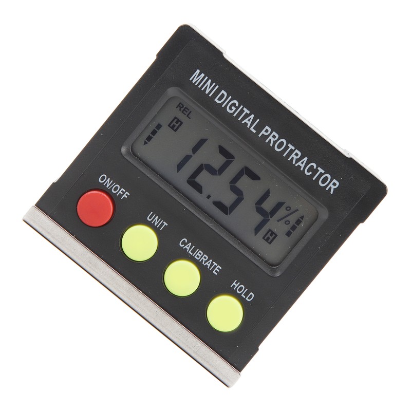 Digital Angle Finder Gauge High Accuracy 4 Botton Electronic Level