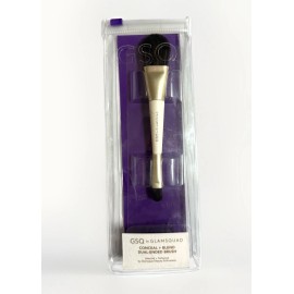 GLAM GSQ By Glam Squad Conceal + Blend Dual Ended Brush New