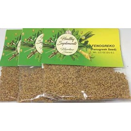 Healthy Supplements Fenogreco (Fenugreek) 3/8 oz (3 pcs-14 grms)