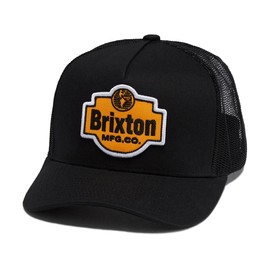 Brixton International C Np Mp Trucker Hat - Black/Black