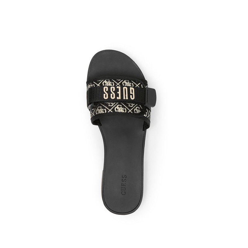 Guess GWELYZE2 Negro Sandalia para Mujer talla 23.00