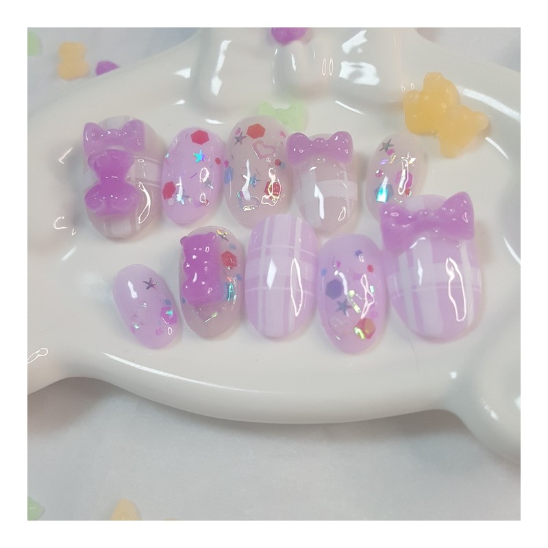 Candy2 Gomdo Ribbon is luminous - Mini Square / Candy2
