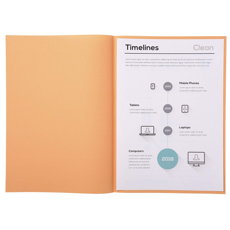 Exacompta - Ref 850100E - Super Square Cut Folders -