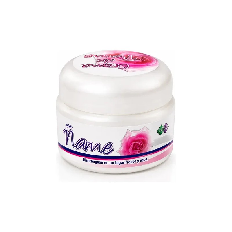 Crema De Ñame Natural Con Algas Marinas Premium 60 Gr