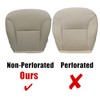 Pripirlod Driver Side Bottom Replacement Seat Cover Main Light Beige