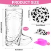 GANGBARU 40 Pcs Plastic Cowboy Boot Shot Glasses 1 Ounce