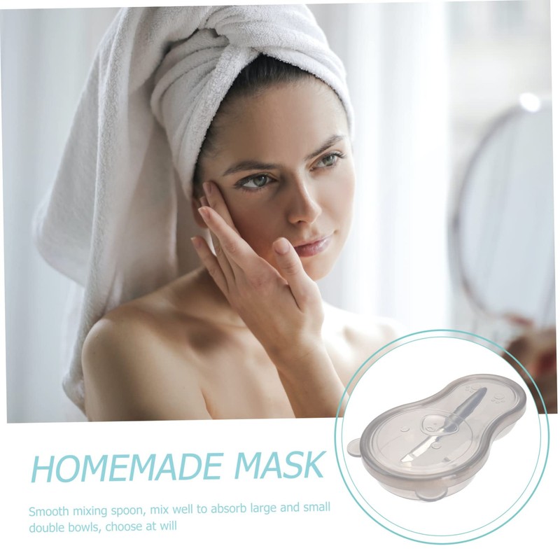 Mikinona Mask Bowls Brush Set 3 Pieces Mixing Bowl Brush