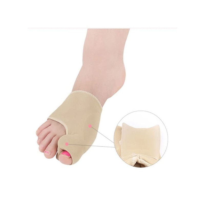 SATiNU Bunion Supporter Toe Pad Bunion Protection Gel Pad (A,