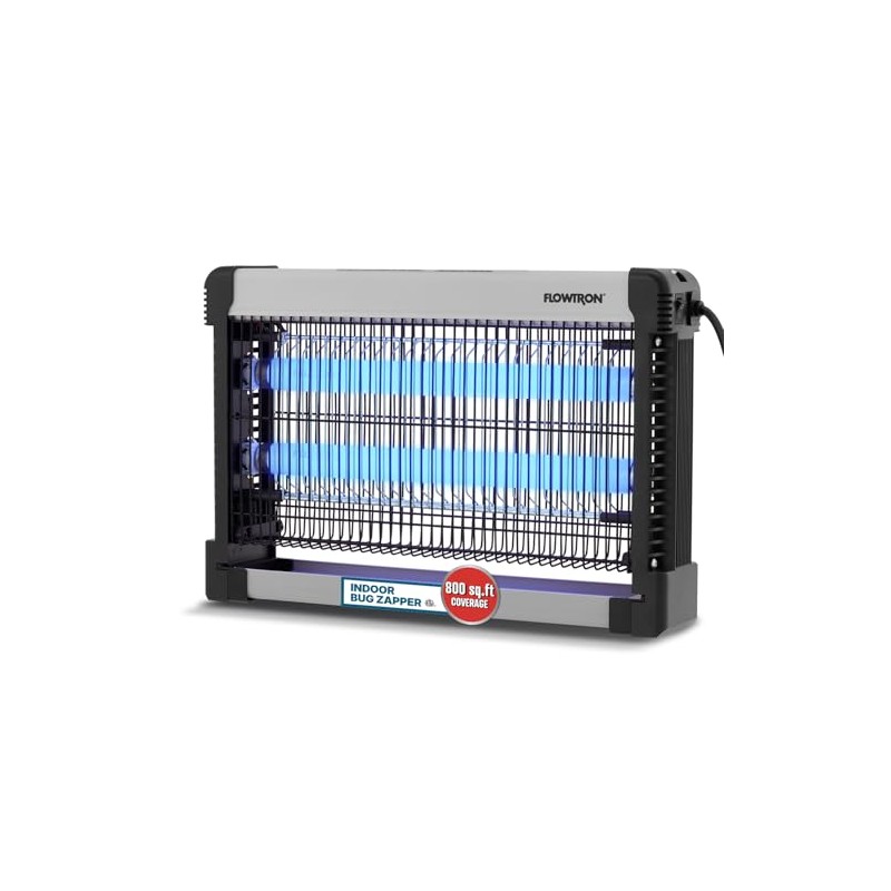 Flowtron Indoor Bug Zapper: 3000V Electric Insect Killer & Mosquito
