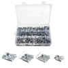 Sheet Metal Nuts, 120 Pieces M4 M5 M6 M8 Snap