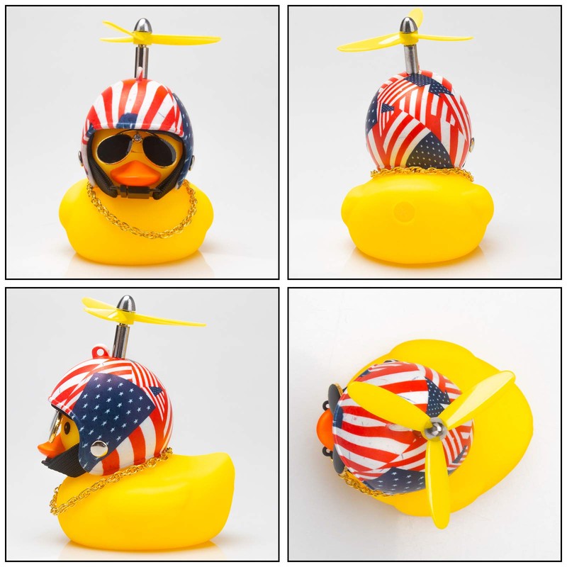 wonuu Rubber Duck Car Ornaments Yellow Duck Car Dashboard Decorations