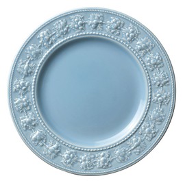 Wedgwood 58950101043 Festivity Blue Plate, 8.3 inches (21 cm), Wedding Gift, Present
