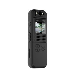 Area We-CAM MS-BCAM-B Wearable Camera, Diagonal 180° Rotating Lens, 1080P Image Quality, Loop Recording