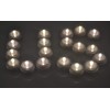 SAMYO - Juego de 12 luces LED sumergibles impermeables para
