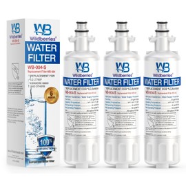 Wildberries ADQ36006101 Replacement for LG® LT700P® Refrigerator Water Filter, Kenmore® 9690, 469690, ADQ36006102, LFXS30766S, RFC1200A, FML-3, LT120F®, RWF1200A, 3 PACK