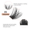 Lash Clusters DIY Eyelash Extensions 144 Pcs Cluster Eyelash Extensions