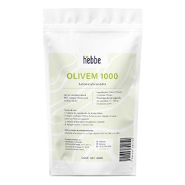 HEBBE Olivem 1000 500 g | Autoemulsionante Natural PEG-Free | Emulsiones Suaves O/W | Extra Hidratante