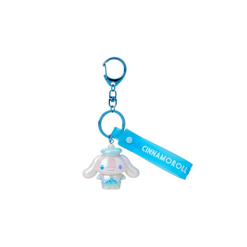 Sanrio 801372 Mascot Key Chain (Sailor Color) Cinnamoroll, PVC, Steel