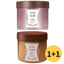 Type Number Body Scrub 60 Slow Down + 91 Wonder Vibe 300g 60 Slow Down + 91 Wonder Vibe / 타입넘버 바디스크럽 60 슬로우다운+91 원더바이브 300g 60 슬로우다운+91 원더바이브