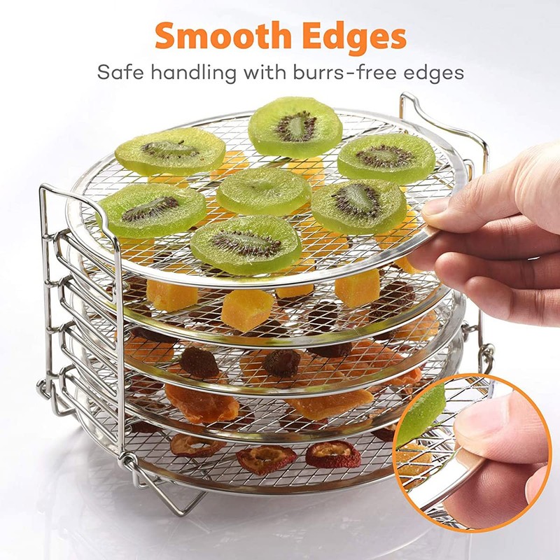 Air Fryer Dehydrator Rack Compatible with Ninja Foodi 6.5Qt &