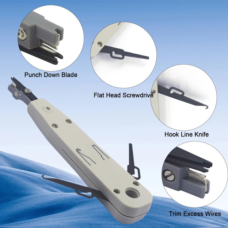 Punch Down Tool, Punchdown Tool Ethernet Krone Tool for RJ45