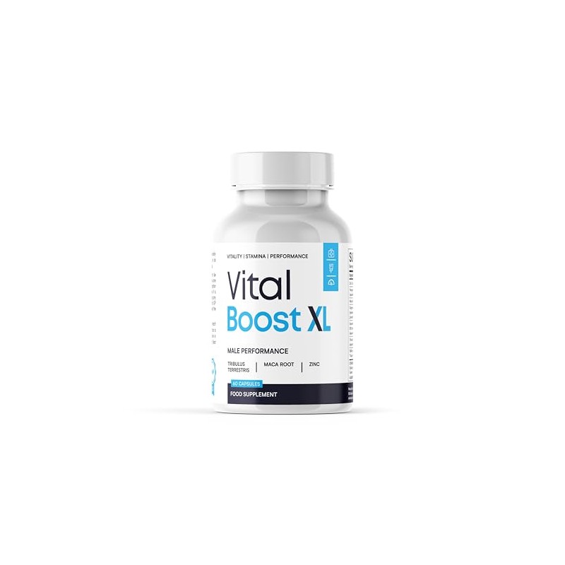 Vital Boost XL 60 Capsules All Natural Advanced Formula Non