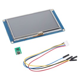 Aihasd English Nextion 4.3 Inch HMI TFT Touch Panel LCD Display Module Resistive Touch Screen Panel for Arduino