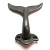 Hat & Coat Hook 'Whale Tail Fin' 90mm