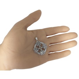 AFP AS-149 Celtic Cross Pendant Nordic Jewellery 925 Sterling Silver, Sterling Silver