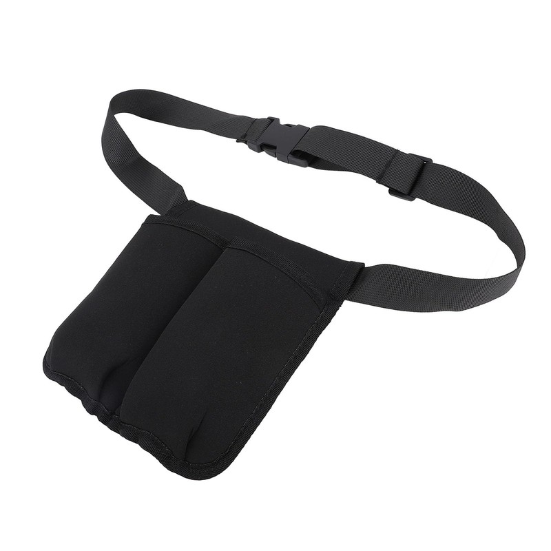 Adjustable Massage Oil Waist Bag for 2 Bottles, Storage of