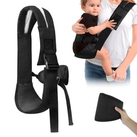Baby Carrier Side Adjustable Children's Carrier Side Carrier Toddler Mesh Breathable Carry Bag Baby Sling Side Carrier Baby for Newborn Toddlers up to 25 kg, Pack of 1, Black