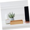 Alipis Bamboo Silverware Tray 3pcs Wooden Drawer Organiser Organiser Box